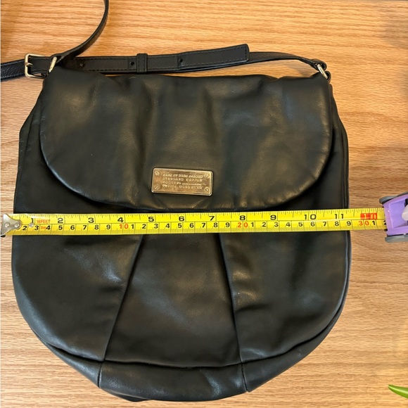 Rare Vintage Y2K Marc by Marc Jacobs Marchive Messenger bag, black leather - Picture 4 of 10